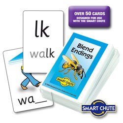 **Blend Endings Chute Cards - ABC School Supplies