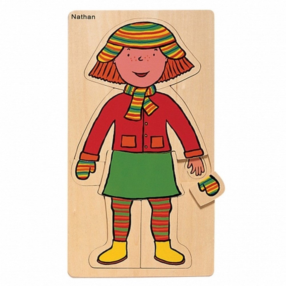 Body Discovery Puzzles Girl - ABC School Supplies