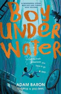 Boy Underwater - ABC School Supplies