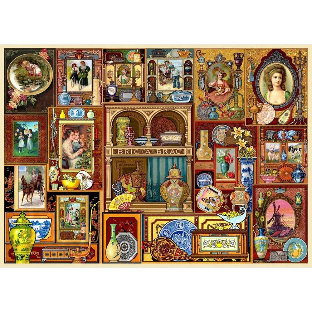 Bric - A - Brac - BIG 250 Piece Jigsaw Puzzle - ABC School Supplies