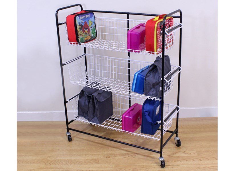 Budget Lunch Box Trolley - ABC School Supplies