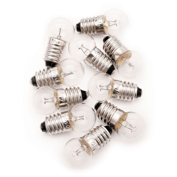 Bulbs - Round M.E.S. 6.5V 0.3A - Pack Of 25 - ABC School Supplies