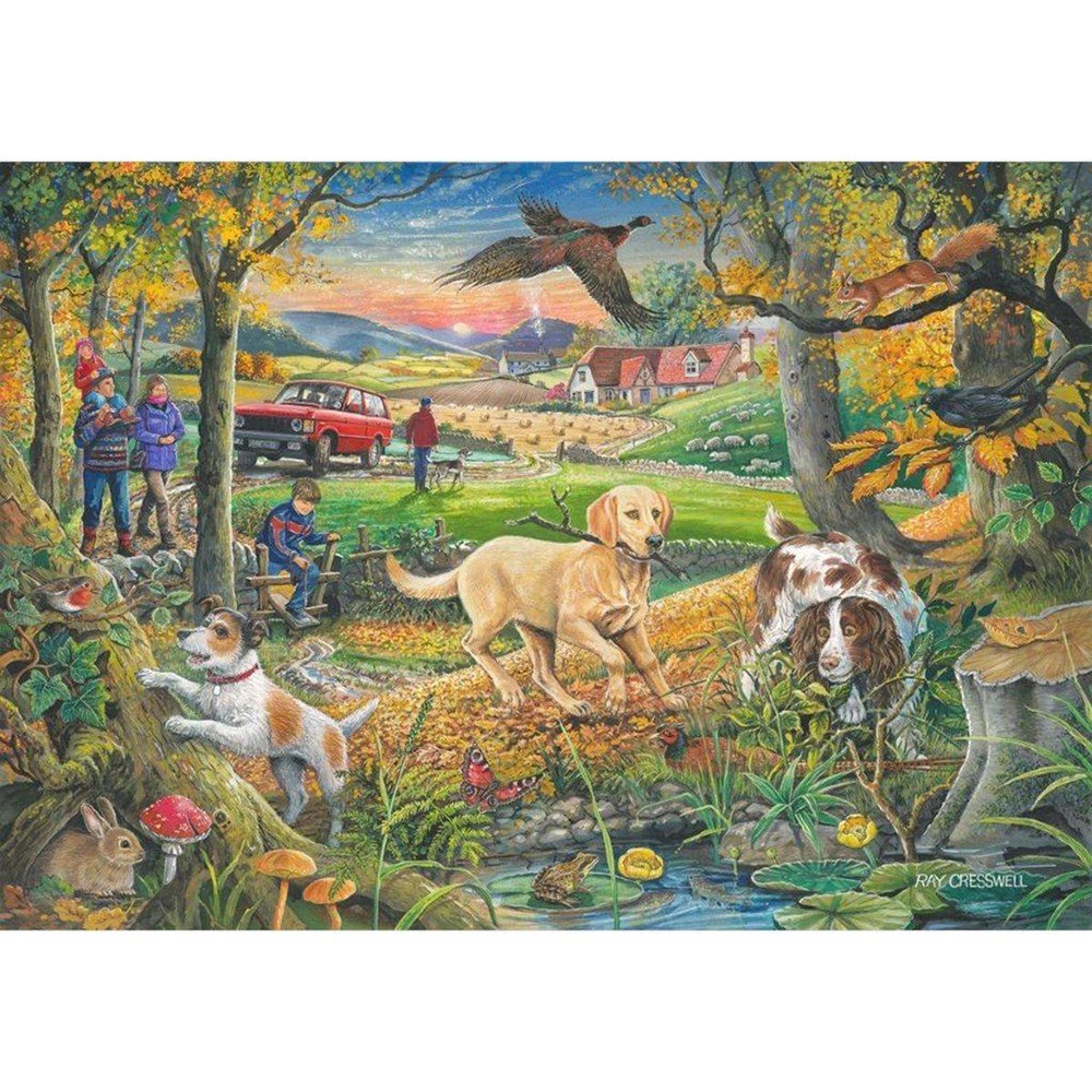 Catch Me If You Can - BIG 500 Piece Jigsaw Puzzle - ABC School Supplies
