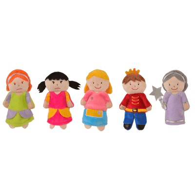 Cinderella Hand/Finger Puppets - ABC School Supplies