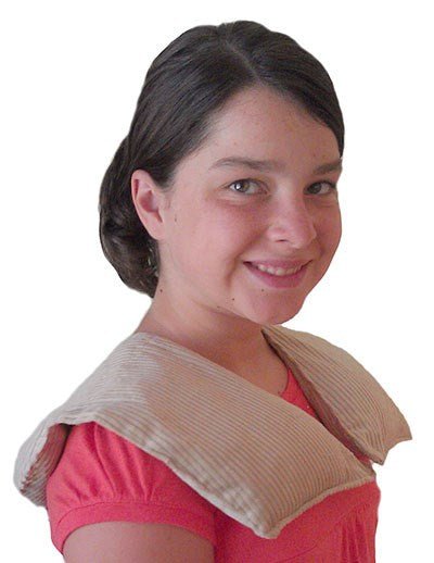 Classic Weighted Shoulder Wrap, Tan Corduroy, Large - ABC School Supplies