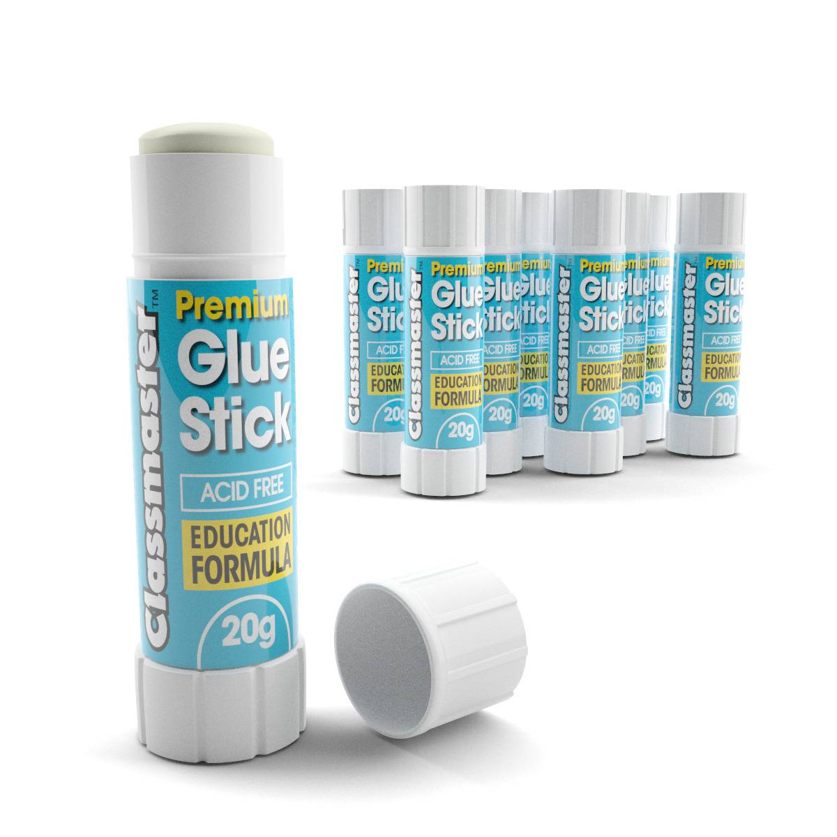 **ClassmasterPack 108 Classmaster Premium Pvp Gluesticks 40G - ABC School Supplies