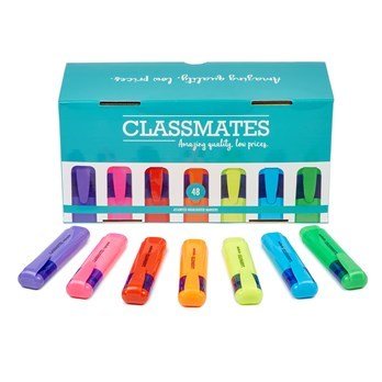 Classmates Highlighters Assted 7 Colours - ABC School Supplies