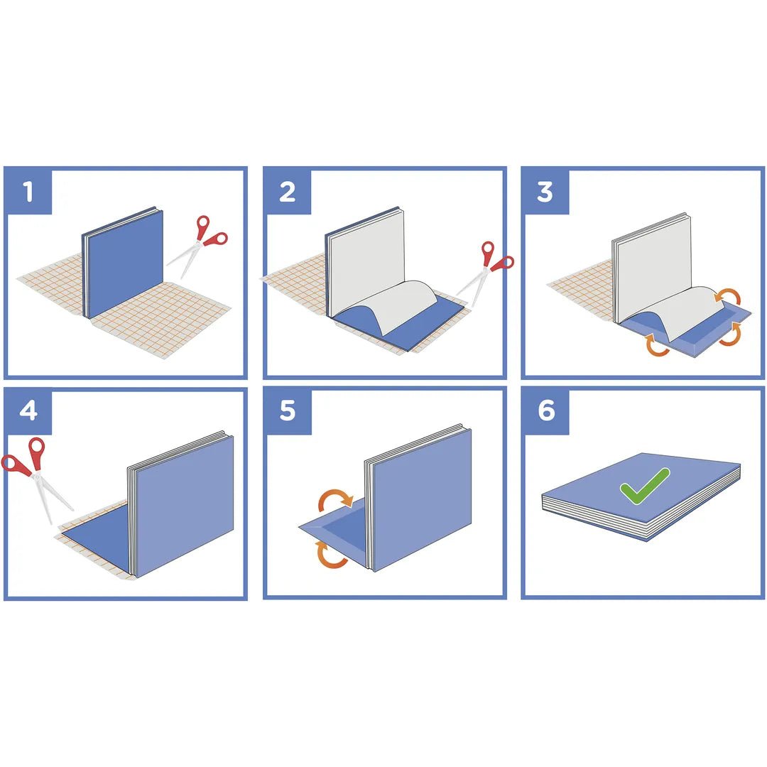 Classmates Transparent Book Covering, 50 Micron, Width 500mm x Length 70m - ABC School Supplies