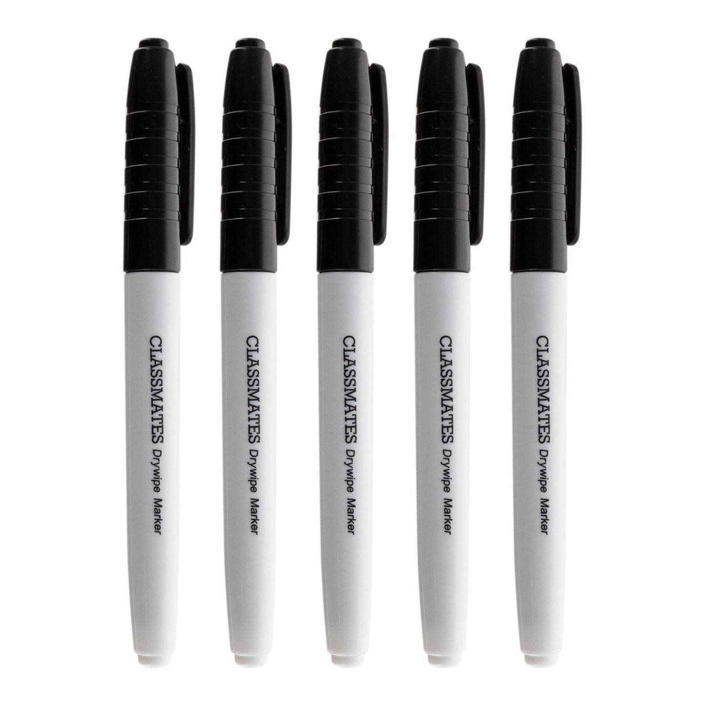 Classmates Whiteboard Marker Pens Black, Bullet Tip - Pack of 100 - ABC School Supplies