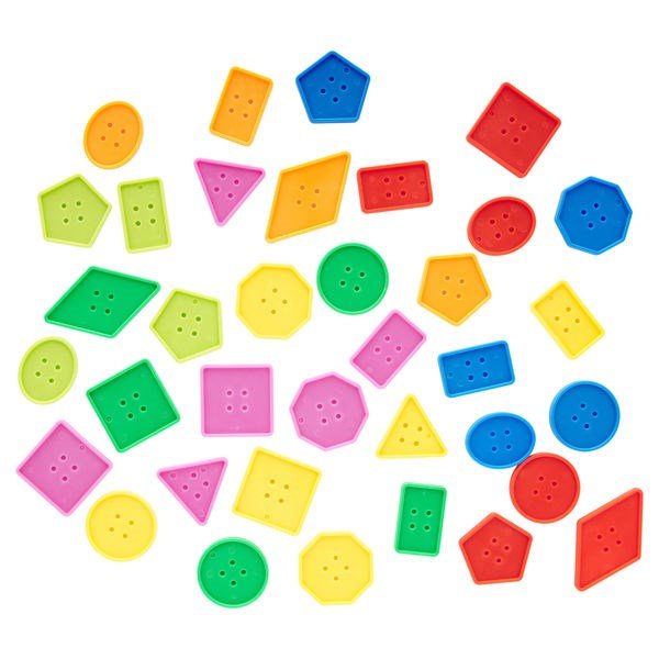 Clever Kidz Jumbo Craft Buttons Pack Of 250 - ABC School Supplies