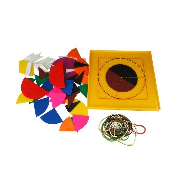 Cleverco Fraction Geoboard Class Set Of 61 Pieces - ABC School Supplies