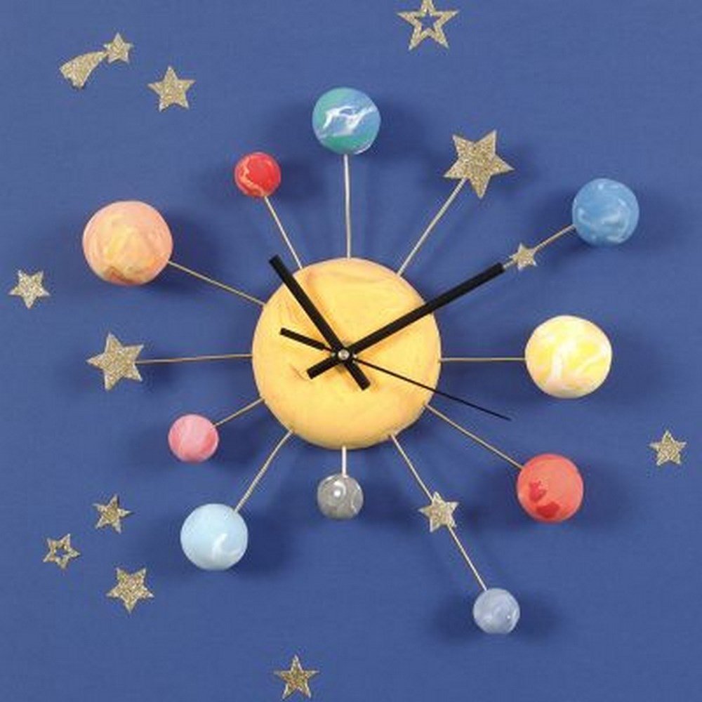Clock making kit (numbers not included) - ABC School Supplies