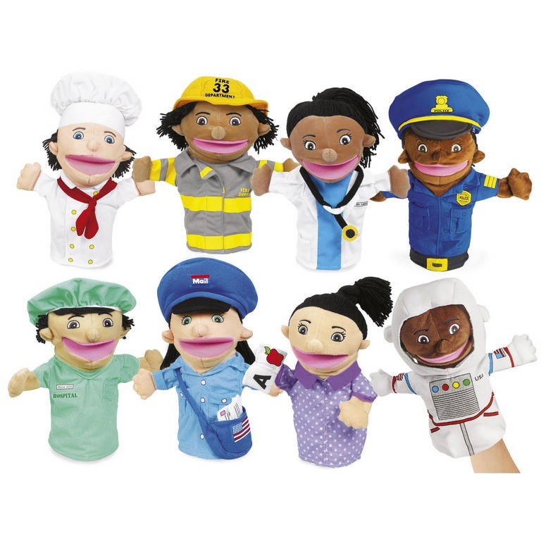 Community Helpers Hand Puppets - ABC School Supplies
