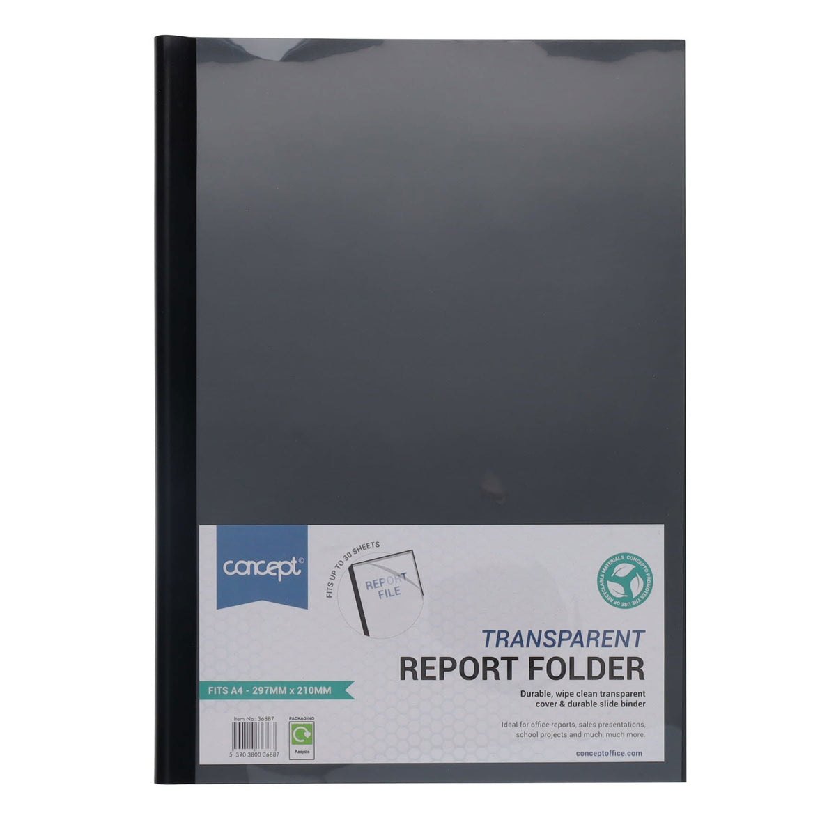 Concept A4 Clear View Presentation Report Binder - ABC School Supplies