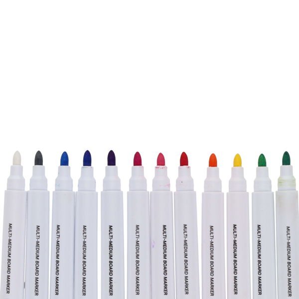 Concept Multi-Medium Whiteboard Markers Pack of 12 - ABC School Supplies