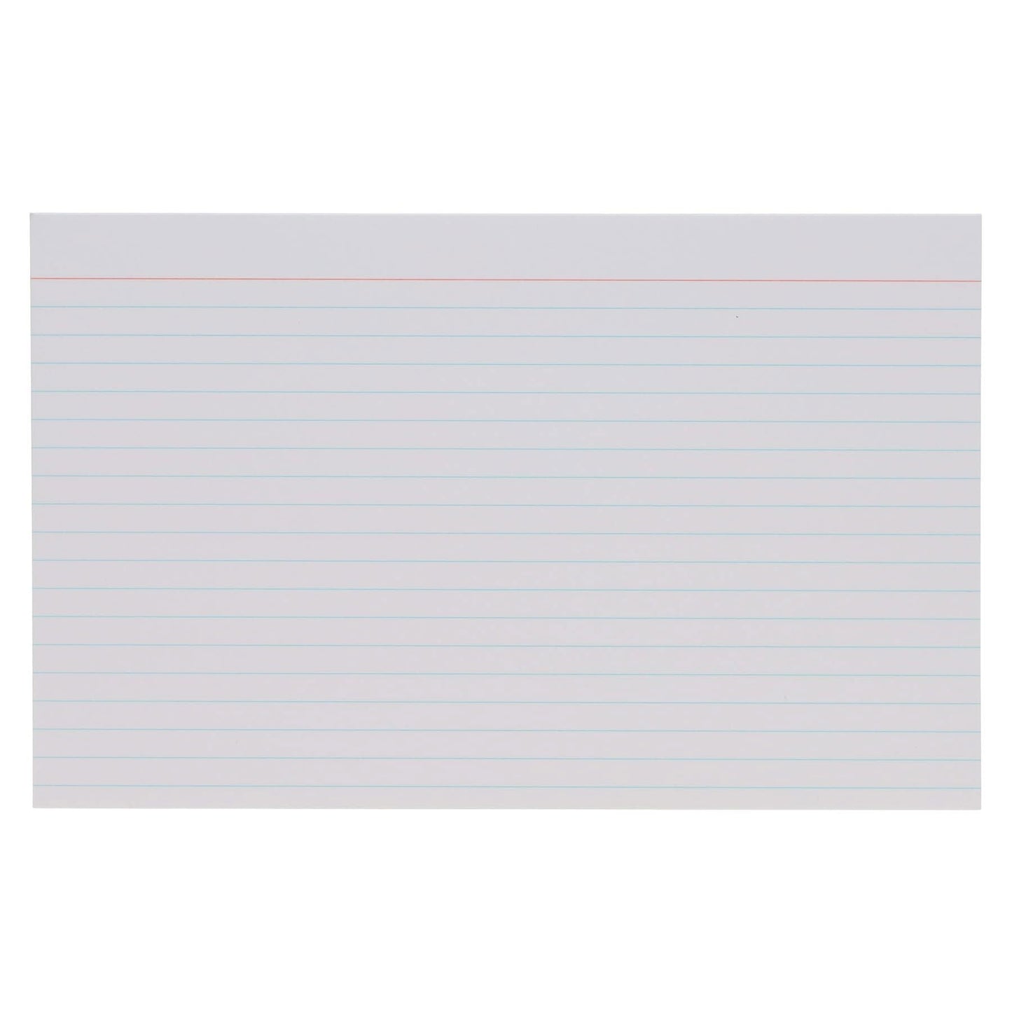 Concept Ruled Record Cards - White Pack Of 100 - ABC School Supplies