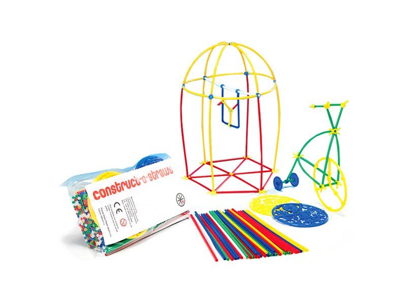 **Construct - O - Straws Set Of 180 Plus Accesories - ABC School Supplies