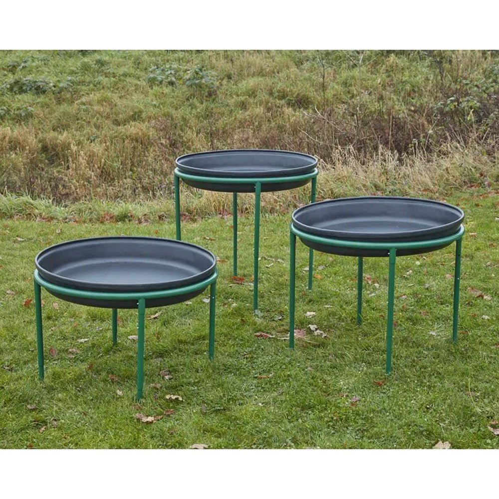 Cosy Adjustable Height Metal Deep Spot Tray Stands Set Of 3 - ABC School Supplies