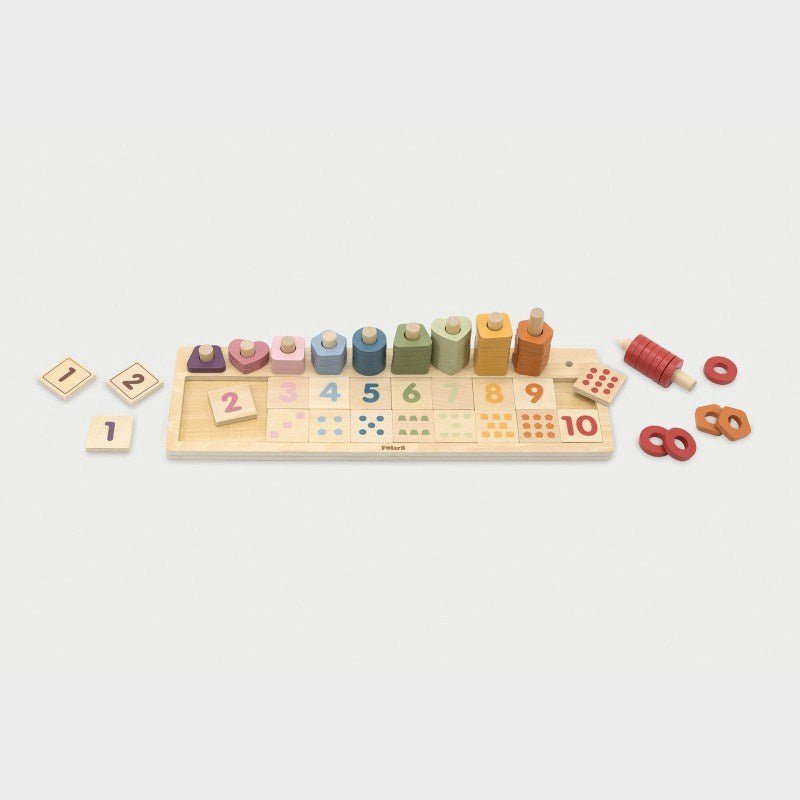 Count & Match - ABC School Supplies