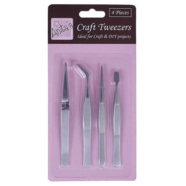 Craft Tweezer Pack of 4 - ABC School Supplies