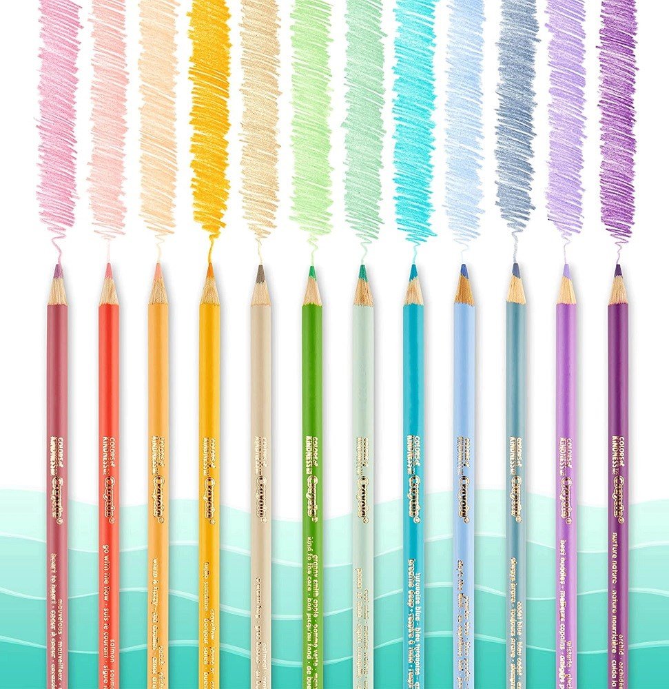 Crayola Colours of Kindness Pencils Pack of 12 - ABC School Supplies