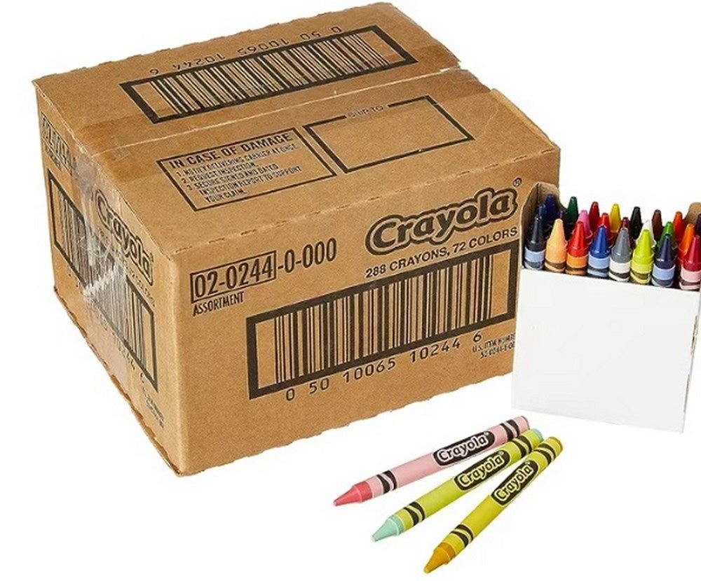 Crayola Crayons Class Pack of 288 - ABC School Supplies