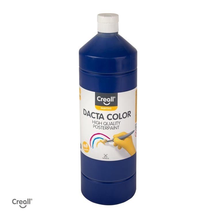 Creall 1 Litre Bottle Poster Paint Royal Blue - ABC School Supplies