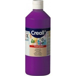 Creall 500Ml Bottle Poster Paint - Purple - ABC School Supplies