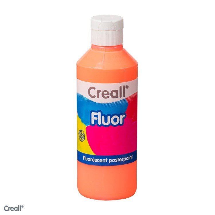 Creall Fluor 250Ml Orange - ABC School Supplies