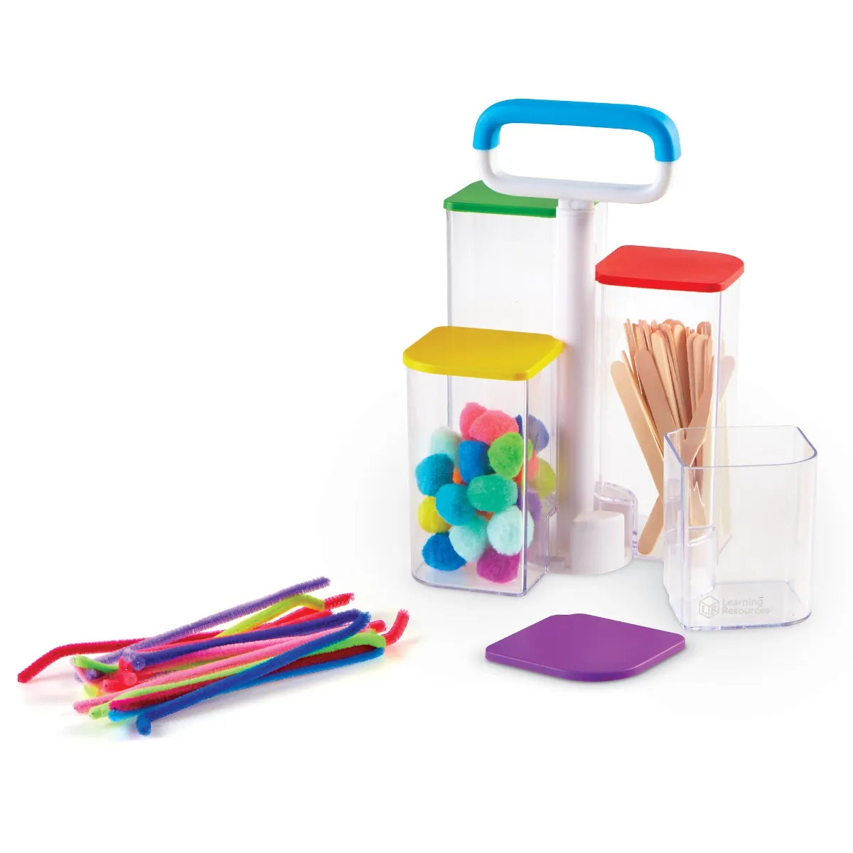 Learning Resources Create A Space Seethru Storage Caddy