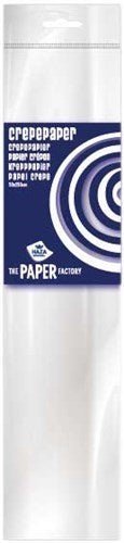 Crepe Paper (10 Sheets) - White - ABC School Supplies