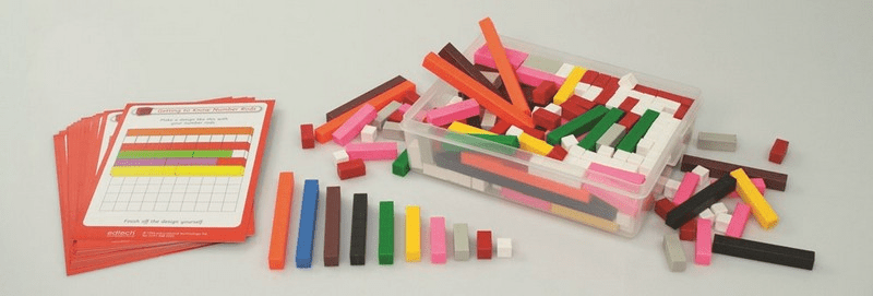 **Cuisenaire / Number Rods With Workcards - ABC School Supplies