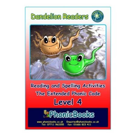 Dandelion Readers, Level 4 Reading & Spelling Activities - ABC School Supplies
