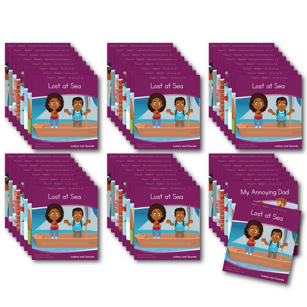 Decodable Readers Phase 5 Set Of 6 - ABC School Supplies