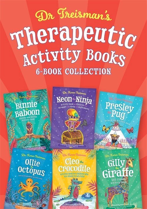 Dr Treisman's Therapeutic Activity Books 6 - Book Collection - ABC School Supplies