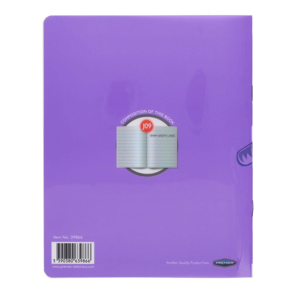 Durable Cover J09 Junior Copy Book 40 Page - Pack of 20 - ABC School Supplies