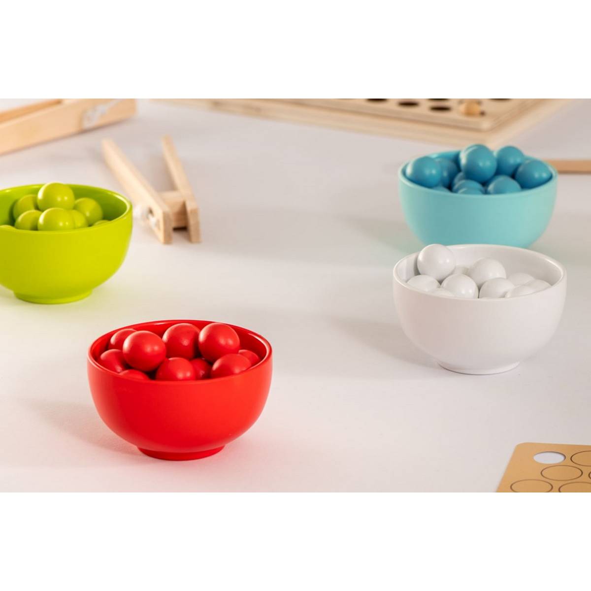 Wooden Fine Motor Pattern Balls