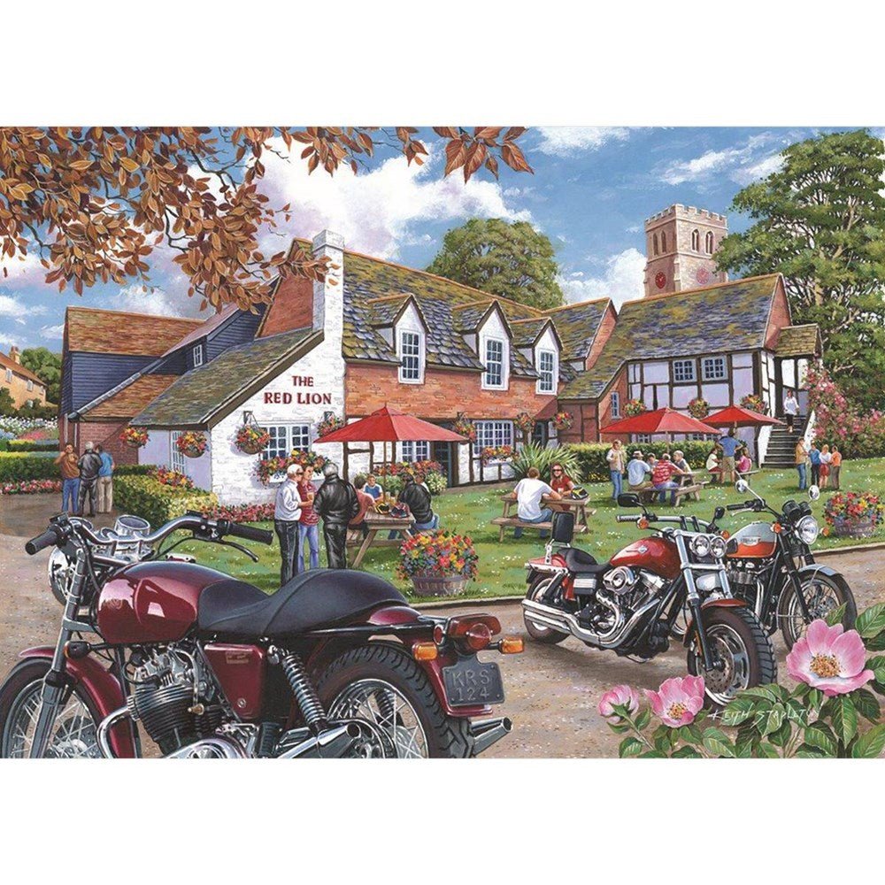 Easy Riders - 1000 Piece Jigsaw Puzzle - ABC School Supplies