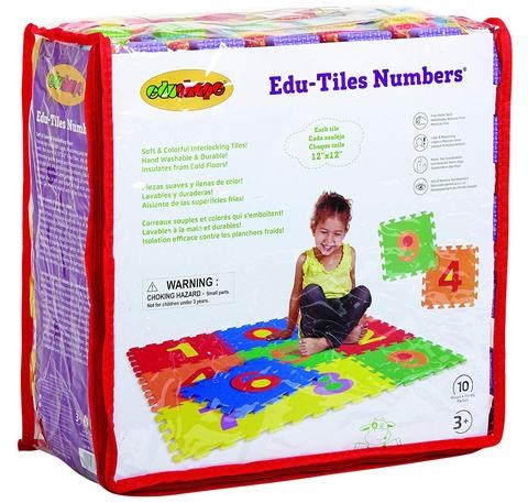 Edutiles Numbers Foam Mat Tiles Set of 36