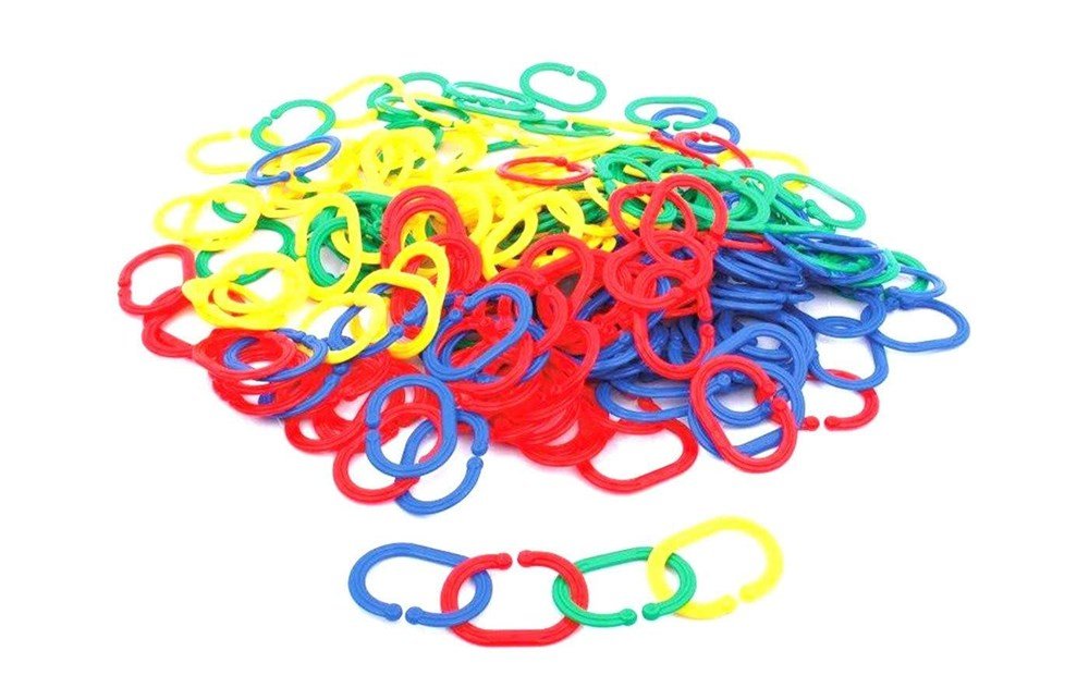 **Edx Jumbo Links Pack Of 200 - ABC School Supplies