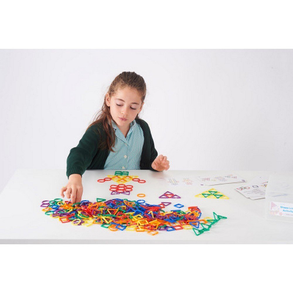 Edx Shape Links Activity Set Of 380 - ABC School Supplies