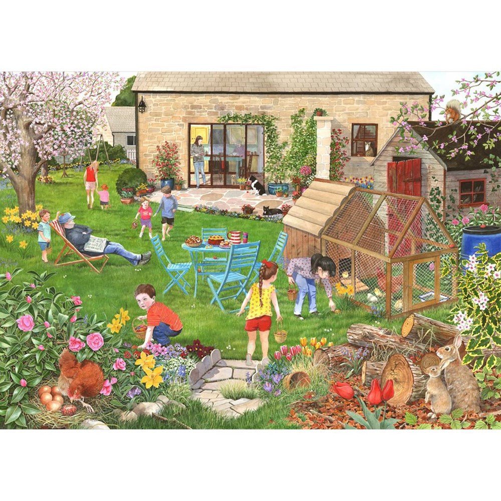 Egg Hunt - 500 Piece Jigsaw Puzzle - ABC School Supplies
