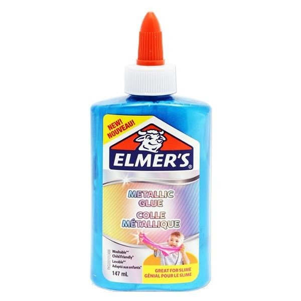 **Elmer's 147Ml Metallic Slime Glue - Blue - ABC School Supplies