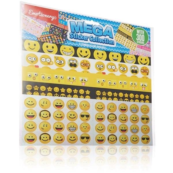Emotionery 300 Mega Sticker Collection 5 Asst - ABC School Supplies