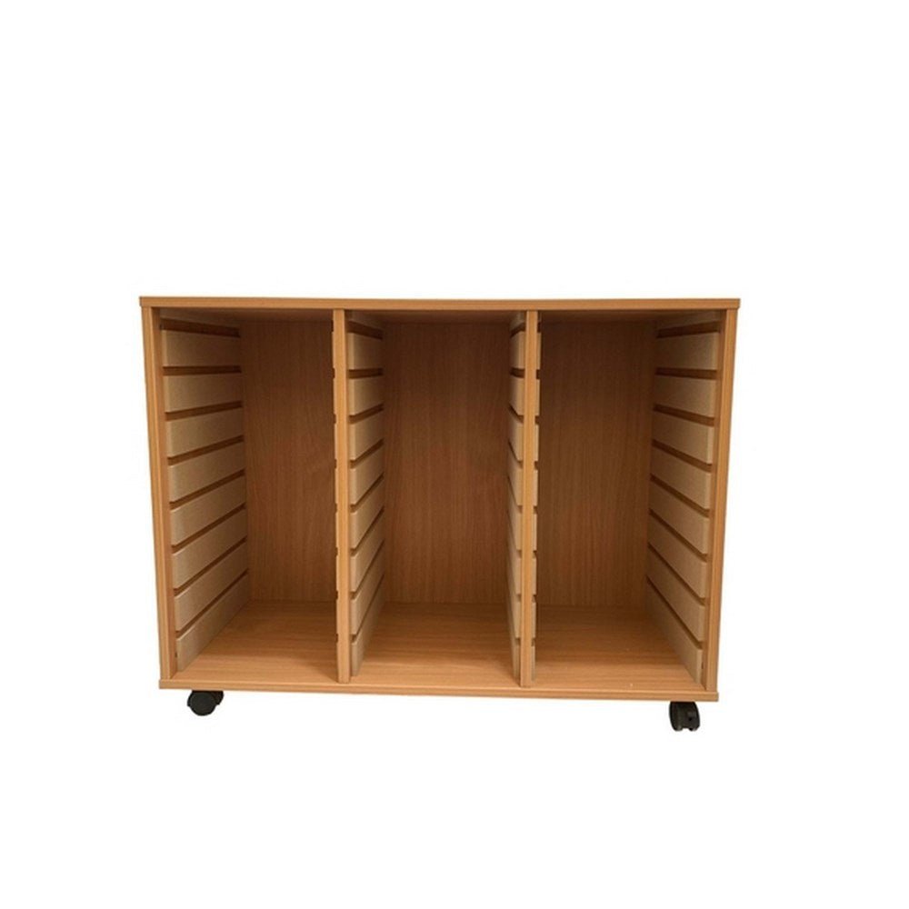 Everyday Empty Triple Column Unit For 24 Trays - ABC School Supplies