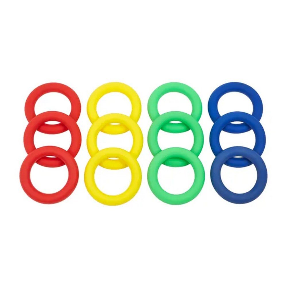 Everyday PVC Ring - Assorted - Pack of 12 - ABC School Supplies