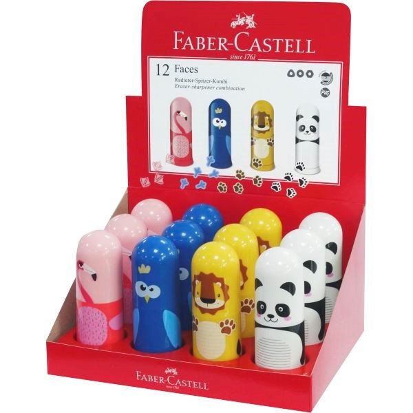 Faber Castell Animal Eraser/Sharpener - Assorted - ABC School Supplies