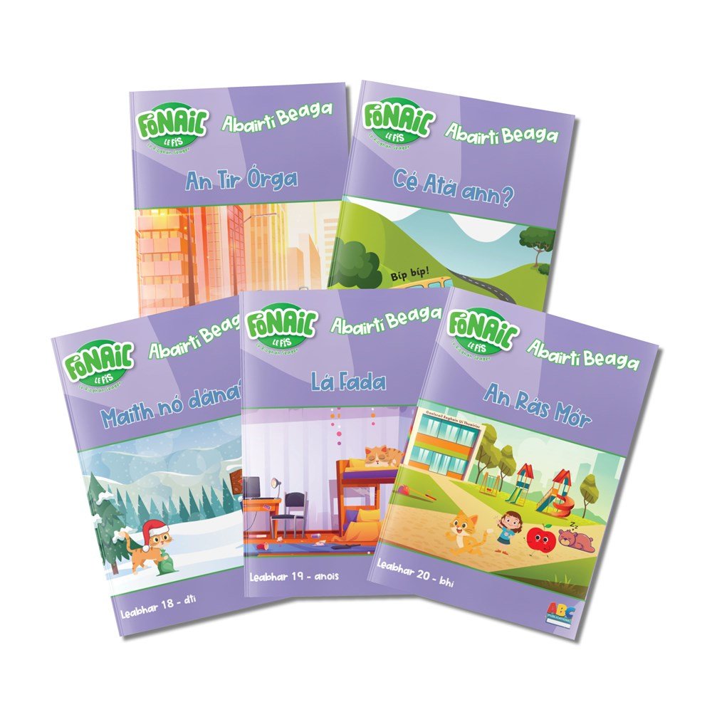 Fonaic le Fis Abairtí Beaga – Decodable Readers Set 4 - ABC School Supplies
