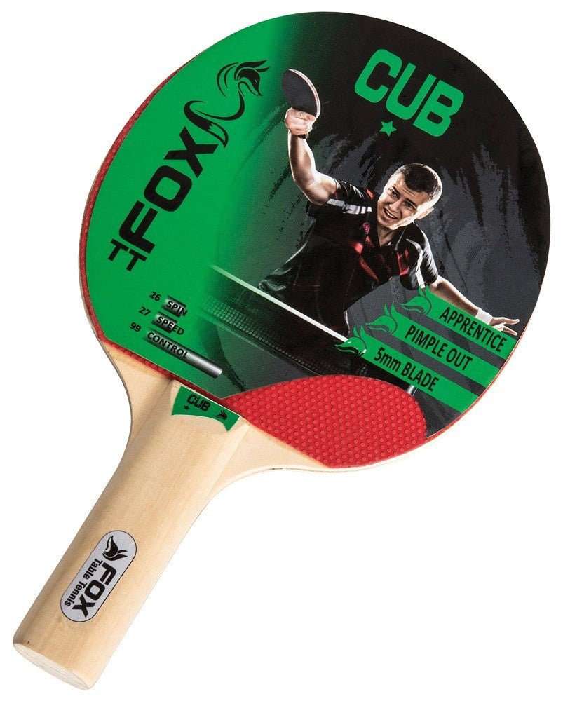 Fox TT Cub 1 Star Table Tennis Bat - ABC School Supplies