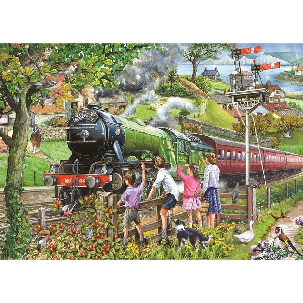 Full Steam Ahead - 1000 Piece Jigsaw Puzzle - ABC School Supplies